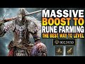 HUGE BOOST TO RUNE FARMING! The BEST Way To Level In Elden Ring