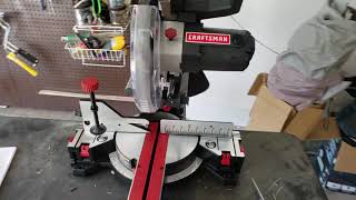 miter saw review unboxing craftsman 10 unlock
