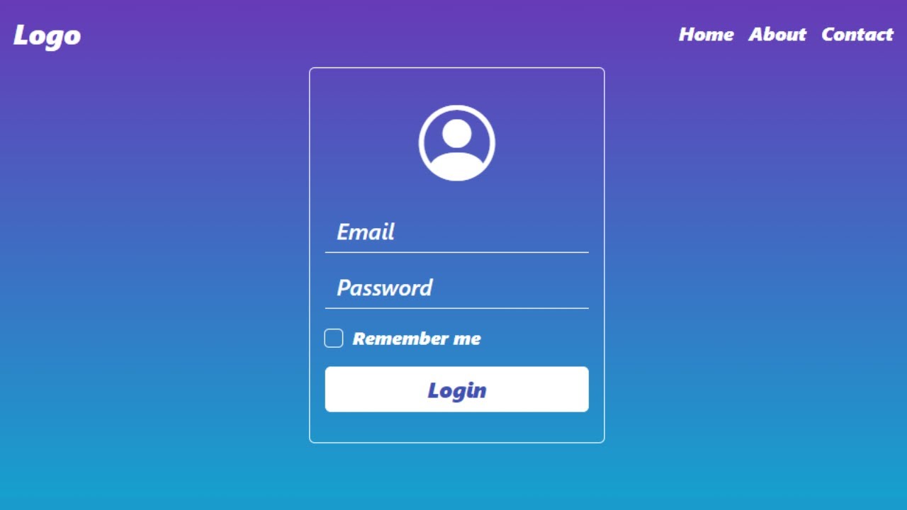 Responsive Bootstrap Login Form | Sign in Form in Telugu | Web ...