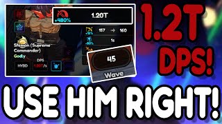 You've Been Using SIMON WRONG! How To ACTUALLY Use GODLY SIMON FOR 1.2T DPS In Anime Last Stand!