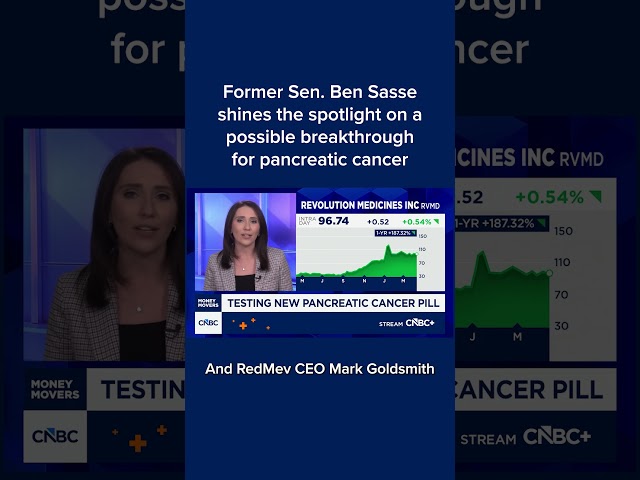 Former Sen. Ben Sasse shines the spotlight on a possible breakthrough for pancreatic cancer