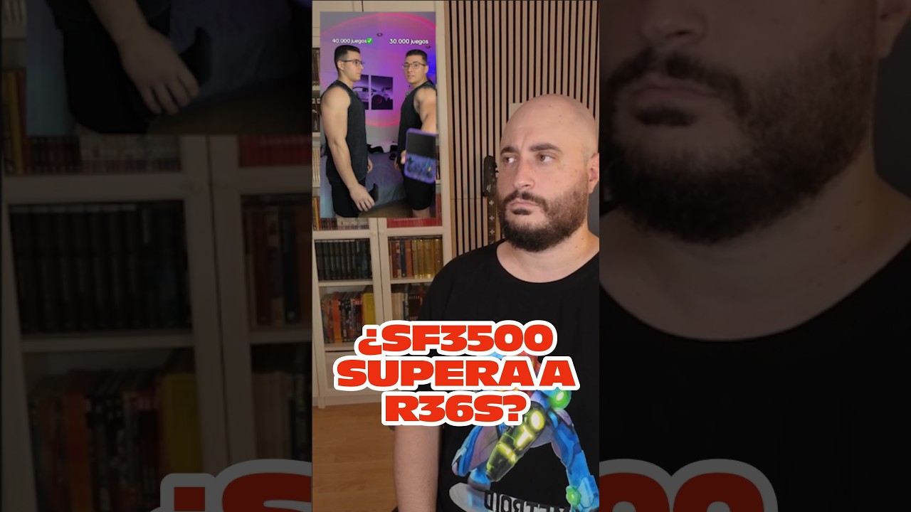 ¿La SF3500 es mucho MEJOR que la R36S? 🎮🤯
