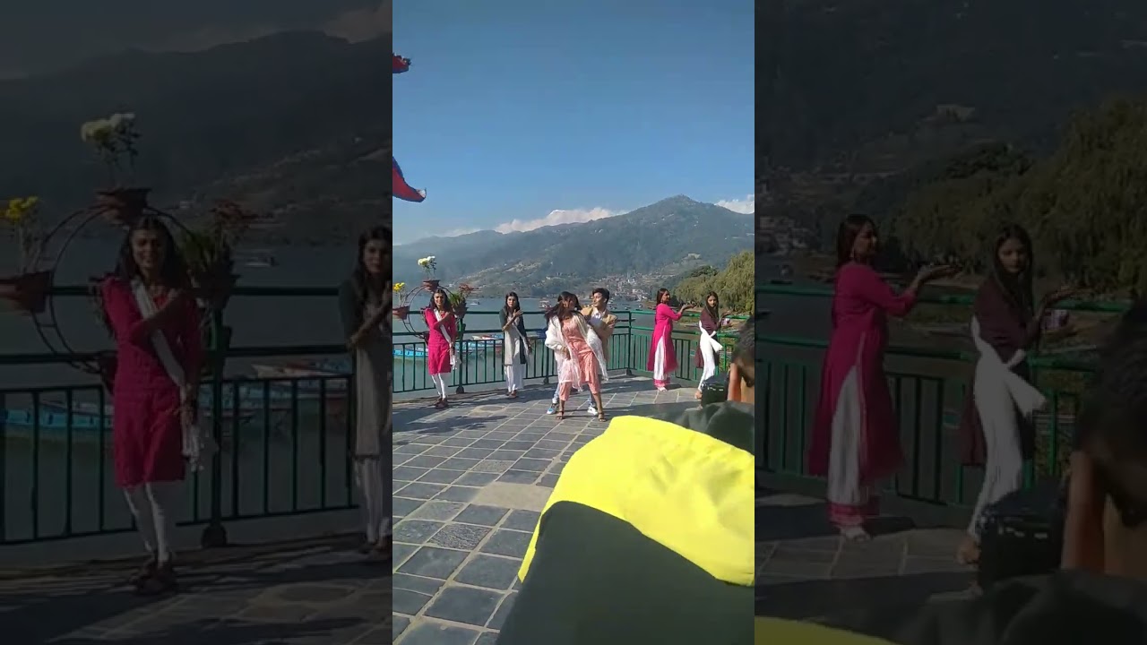 visit pokhara shooting scene