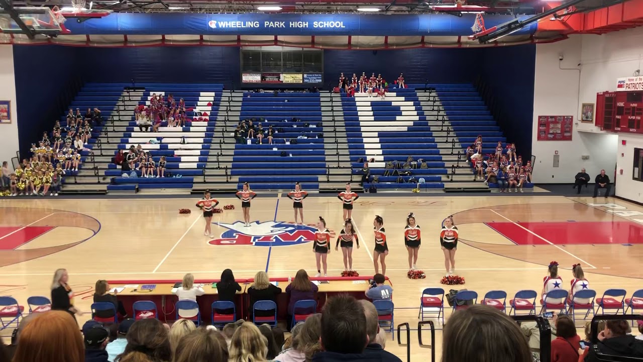 Moundsville Middle School Cheer Pac 8 2019 YouTube