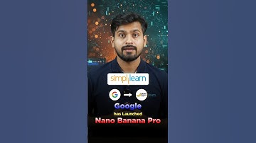 🔥Google Launches Nano Banana Pro  : The Future of AI Image Generation Is Here 🍌 #shorts #simplilearn