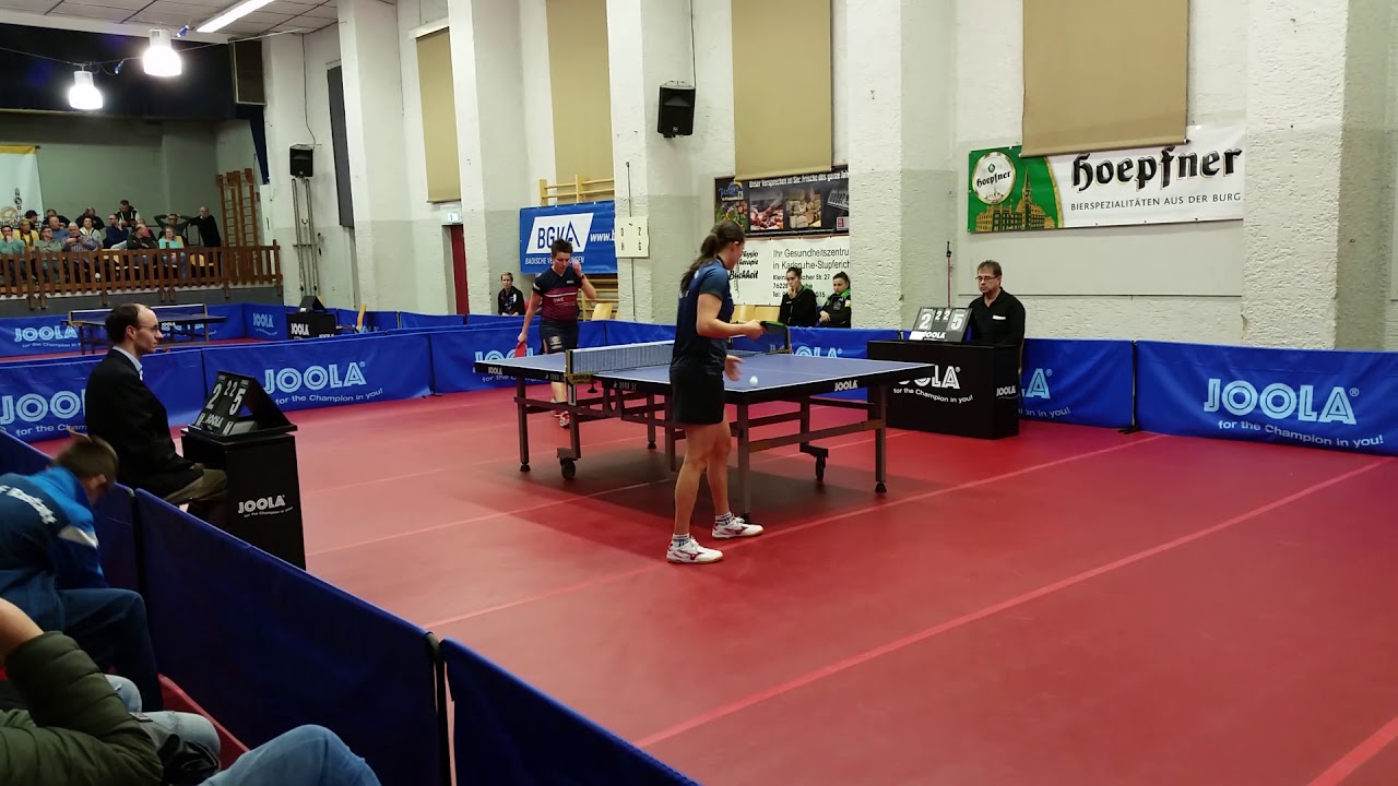 Tischtennis Damen Bundesliega TV Busenbach Tania Krämer - Sabine Winter SV DJK Kolbermoor