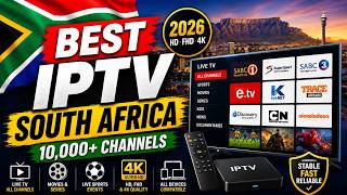 Best IPTV South Africa 🇿🇦 | Best IPTV Subscription 2026 | 10,000+ Live Channels in HD & 4K screenshot 1