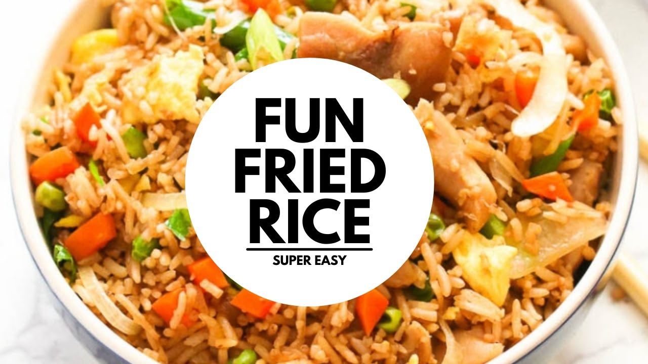 Making a typical Ghanaian Assorted Fried Rice - YouTube