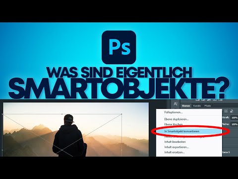 Video: Wie kopieren und fügen Sie Smart-Objekte in Photoshop ein?