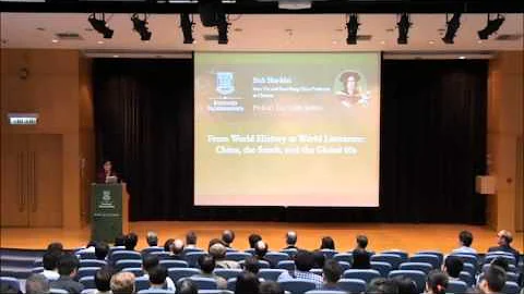 Prof Shih Shu-Mei on" World History to World Literature: China, the South, and the Global 60s" @HKU - DayDayNews