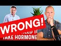 Dr berg is wrong  the truth about hormone replacement after menopause