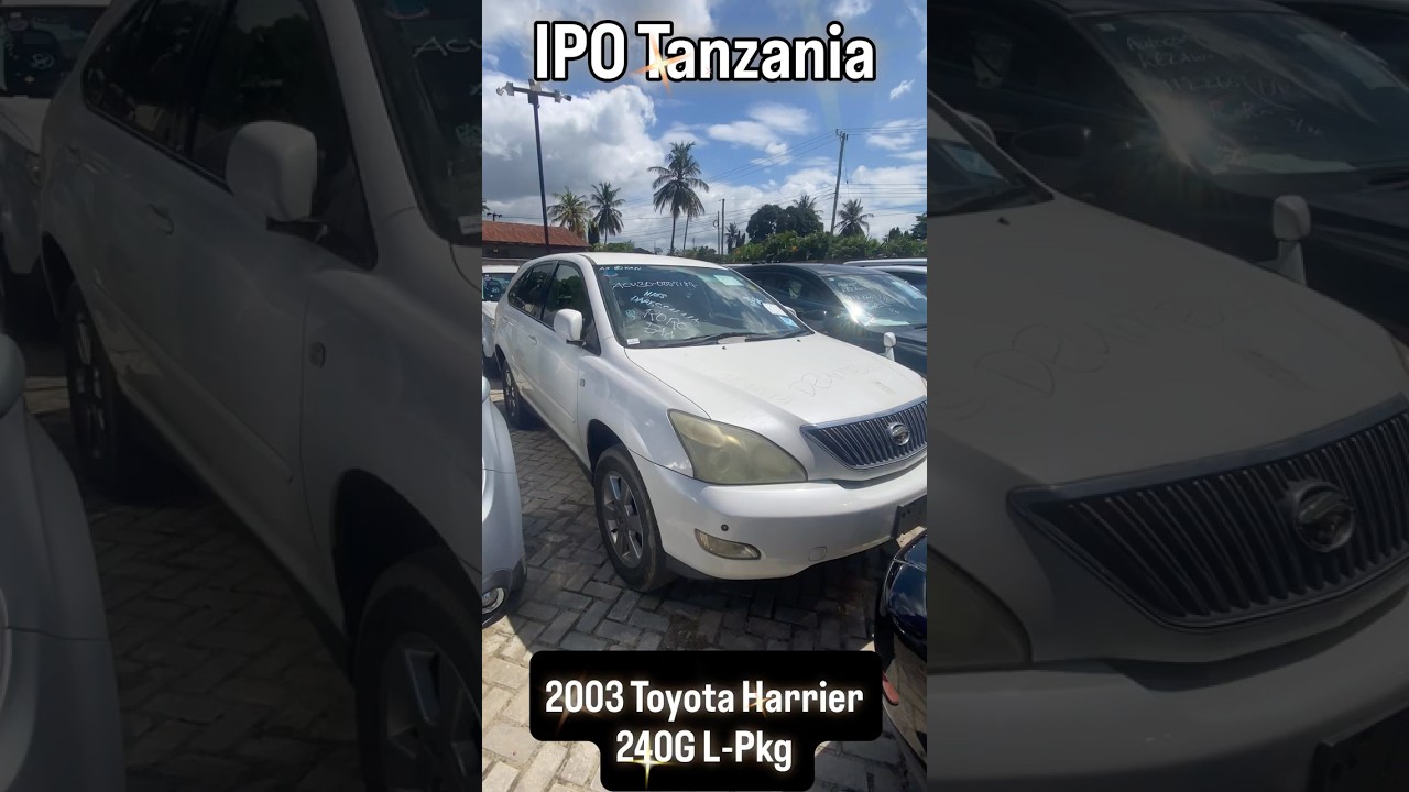 Toyota Harrier 240G 2003 Pearl