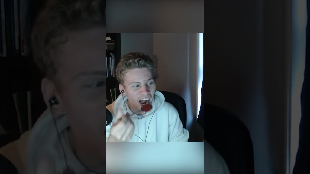 I had to do a forfeit live on twitch