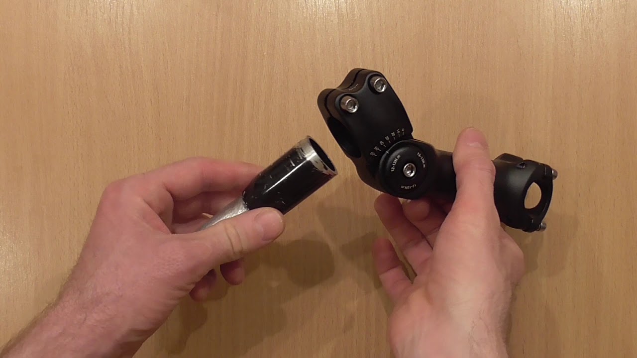 Регулируемый выноса руля для велосипеда, обзор - YouTube