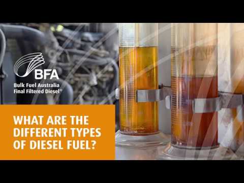 What are the different types of diesel fuel