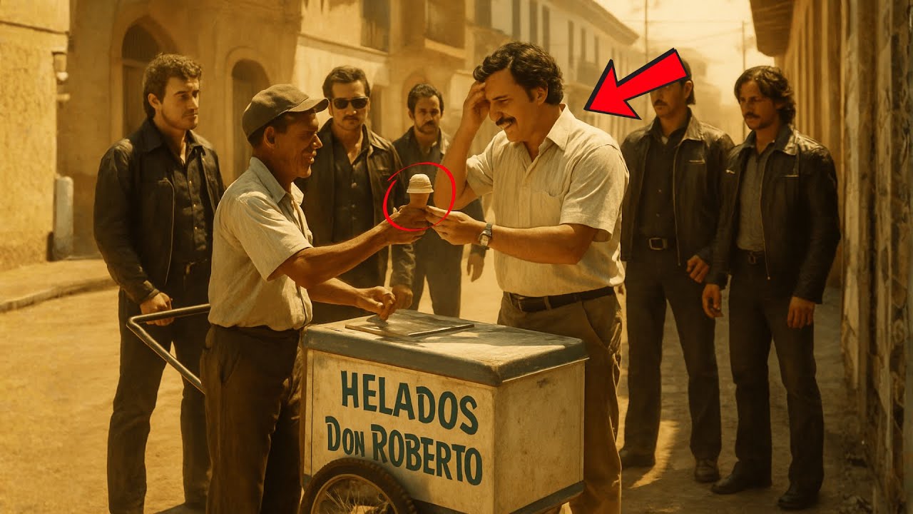 VENDEDOR DE HELADOS REGALÓ TODO A PABLO ESCOBAR SIN SABER QUIÉN ERA... LO QUE RECIBIÓ CAMBIÓ TODO...