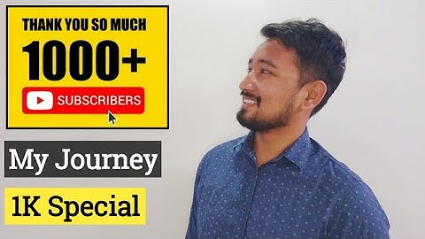 1K Special Video | Thanks for 1K Subscribers | 1000+ Subscribers Special Thank You All - #1kcreator