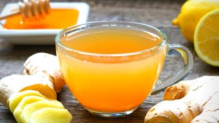 HOME REMEDY - Ginger Lemon Honey Tea Recipe - Cold & Flu Relief I HERBAL TEA for Cold & Cough