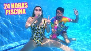 24 HORAS EN LA PISCINA con SOFIA CASTRO mi MOR  Ami Rodriguez