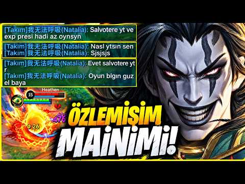 TÜM MAÇ SAYGISIZLIK YAPAN ELEMANA RAĞMEN ÇABALADIM!! | KHUFRAYI ÖZLEMİŞİM | SALVATORE MLBB