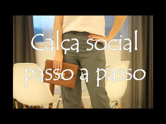 calça social feminina 34