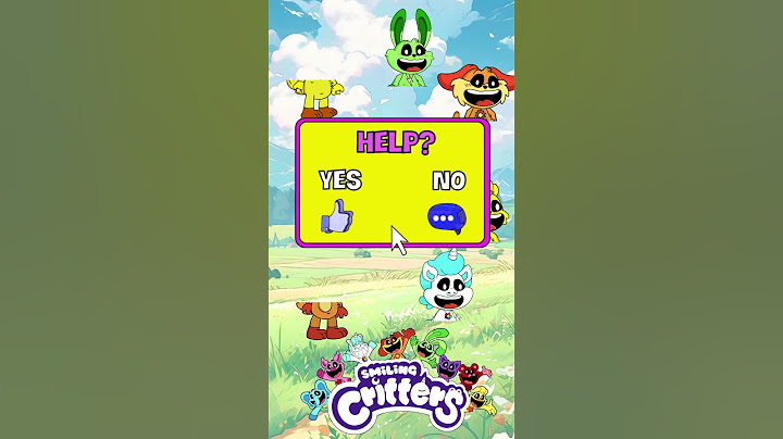 Please help me pass the IQ test level 999 - Smiling Critters Poppy Playtime Chapter 3 #shorts