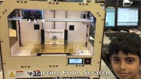 MakerBot Replicator Unboxing and First Run Experience