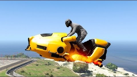 GTA V Futuristic Hoverbike MOD