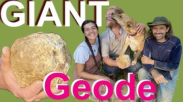 HUGE Geode Cracking!
