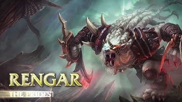 Rengar, the Pridestalker - Login Animations HD
