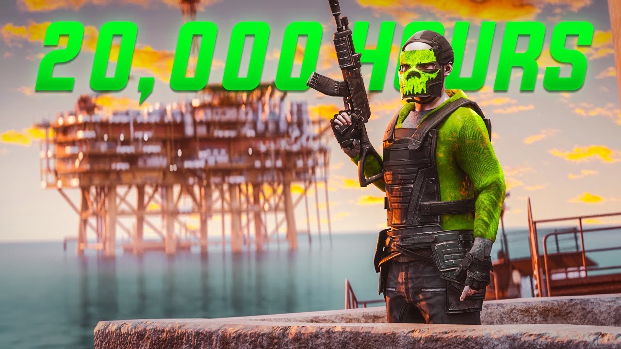 What 20.000 Hours of Solo Rust look like...