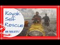 YOU SHOULD TRY A KAYAK SELF RESCUE PRACTICE // Deep Water Happy