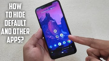 How to hide Apps in Stock Android 10? Feat Nokia 8.1!