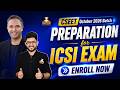 CSEET October 2026 Batch STARTING 🚀 | Complete Preparation for ICSI CSEET Exam | ENROLL Open Now