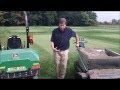 Topdressing and Coring