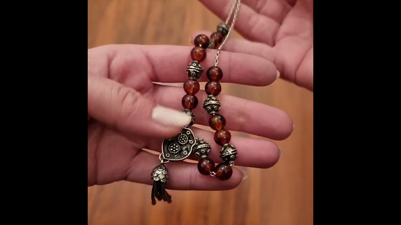 Ασημένιο Κομπολόι - 925 Sterling Silver Worry Beads Greek Koboloi ZRBYZA4