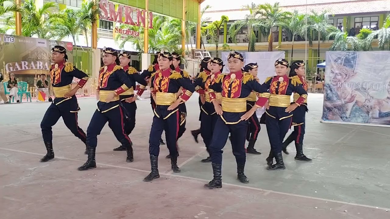 PENAMPILAN PAKSIBRA SMK 17 AGUSTUS SURABAYA DI LKBB GARABAKTI S4