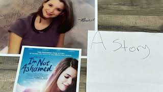I'm not ashamed / stop motion trailer / Rachel Joy Scott