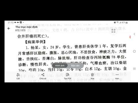 Video CHỮA VIÊM GAN MÃN TÍNH: TIÊU GIAO TÁN GIA VỊ - youtube
