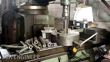 Follow This Method The Work Will Be Faster | Amazing Tapping On Milling Machine