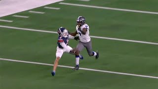 Oklahoma signee Billy Bowman with diving one-handed grab