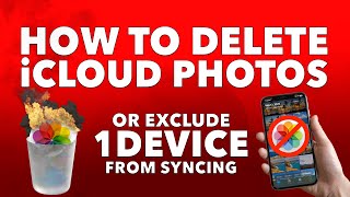 DELETE ALL iCloud Photos the CORRECT WAY!