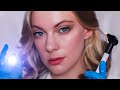 Asmr doctor check up eye exam hearing test scalp exam full physical medical roleplay