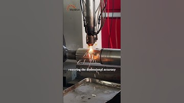 Laser cladding for repairing motor rotors #lasercladding#lasercladdingequipment