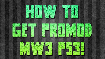 How to get Promod MW3 PS3