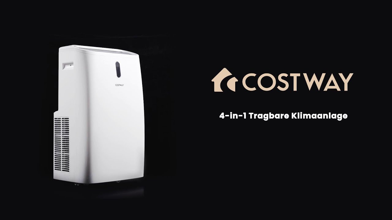 Costway 9000 BTU Portable Air Conditioner Review & Coupon Code! 