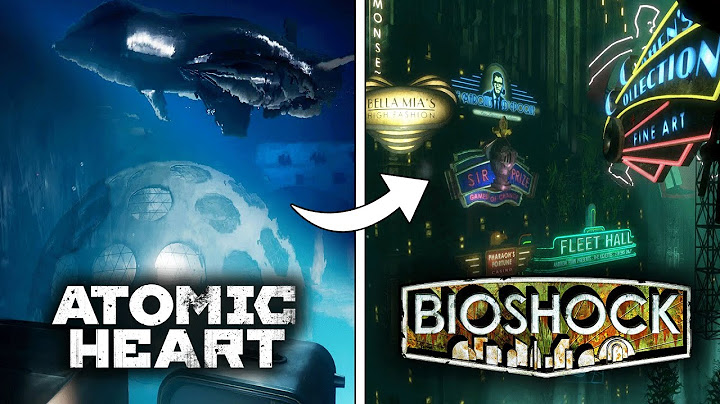 Atomic Heart - Bioshock Rapture Easter Egg and Comparison