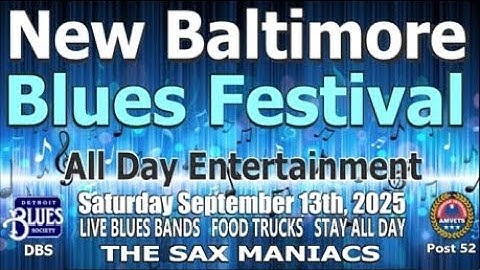 The New Baltimore Blues Festival - The Sax Maniacs