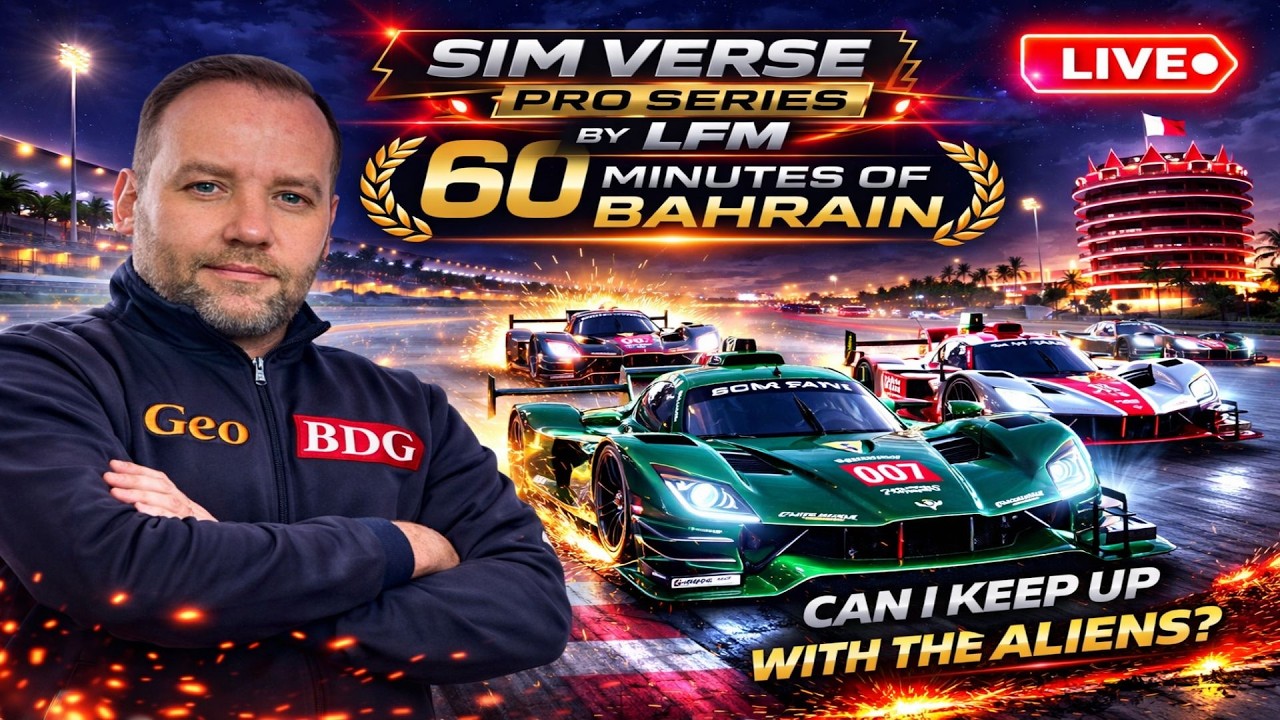 Racing the Aliens at Bahrain | 60 Minute Endurance LIVE 🔴