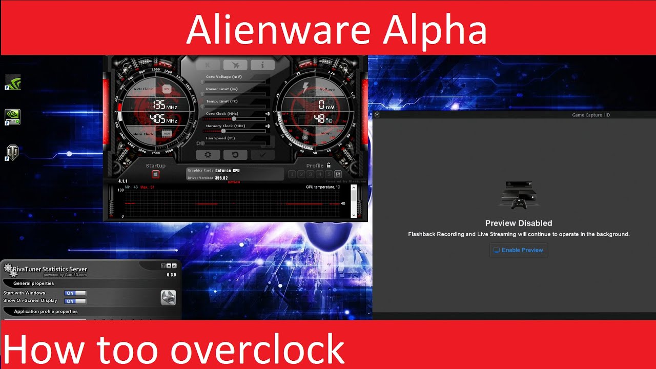 overclock in bios or alienware software overclock in bios or alienware software